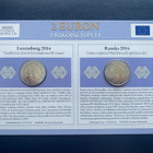 2€ 2014 Ranska + Luxemburg Monetan erikoissarja UNC - pikkukuva 2