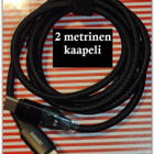 PD 100W USB C - USB  C lataus/datakaapeli/digitaalinäyttö 2m - pikkukuva 3