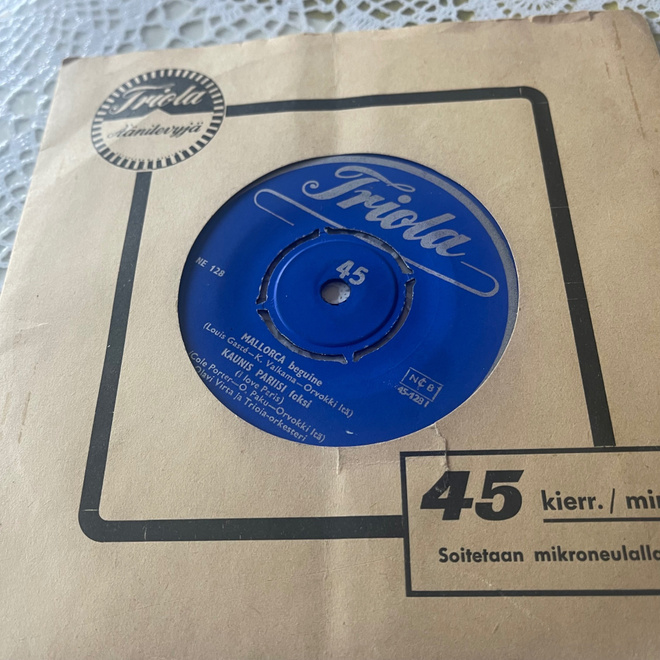 OLAVI VIRTA: Päivän iskelmiä 1 - EP * FIN 1955
