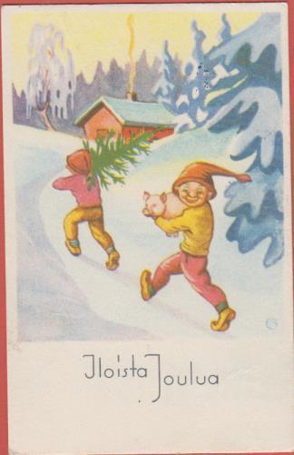 Tuure Saloranta Tontuilla kantamukset
