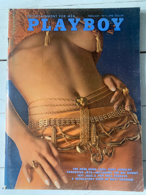 Playboy - February 1971 - hyväkuntoinen
