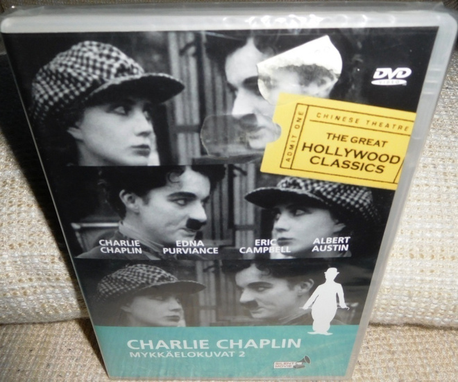 Charlie Chaplin - Mykkäelokuvat 2 (muoveissa) DVD