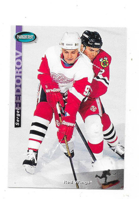 1994-95 Parkhurst #SE50 Sergei Fedorov , Detroit Red Wings
