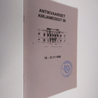 Antikvaariset kirjamessut 1998 : 19. - 21.11.1998 - pikkukuva 1