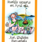 "HUOLISTA VAPAANA...ILTANUOTIOLLA" -KORTTI /N.Ramstadius - pikkukuva 1