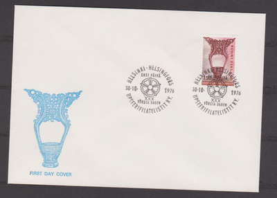 FDC 1976 Yleismerkki kinkerikousa