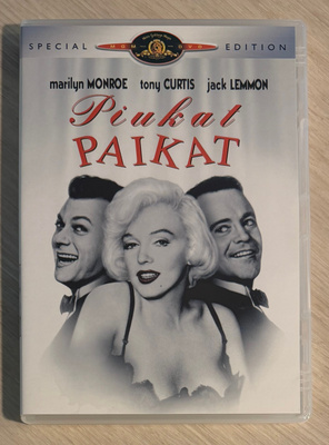Piukat paikat (1959) Marilyn Monroe Tony Curtis Jack Lemmon