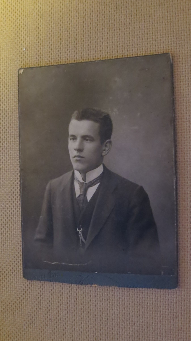 Vintage pahvivalokuva