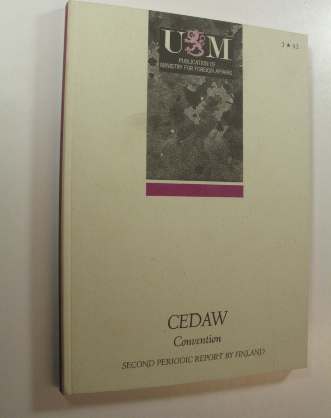 CEDAW Convention : second periodic report by Finland