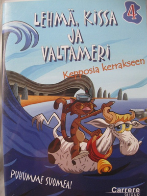 LEHMÄ, KISSA JA VALTAMERI 4 KEPPOSIA KERRAKSEEN DVD