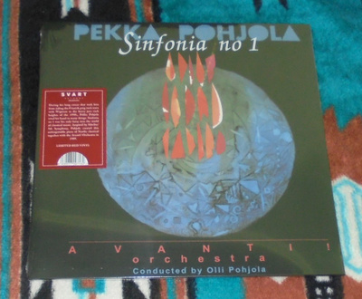 PEKKA POHJOLA, Avanti! Orch.~ Sinfonia No 1 ~ LP *UUSI* Red