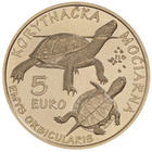 5 euroa Slovakia 2026 – Eurooppalainen lampikilpikonna - pikkukuva 1