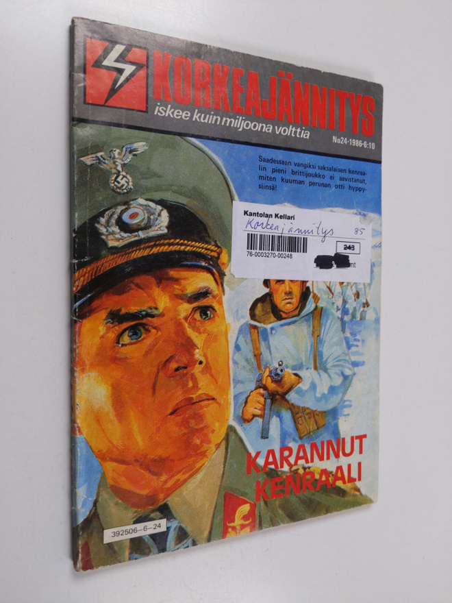 Korkeajännitys 24/1986 : Karannut kenraali