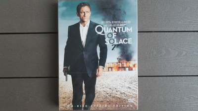 DVD: Quantum Of Solace, 2-Disc Edition (Daniel Craig) UUSI