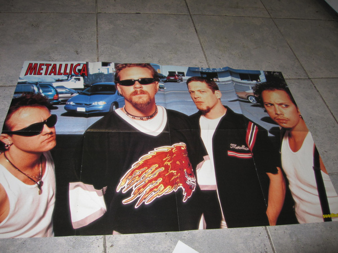 METALLICA suosikki juliste