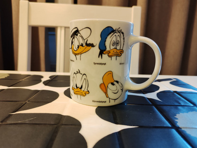 Walt Disney Aku Ankka keräilymuki