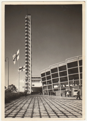 Helsinki Olympiastadion torni 1957