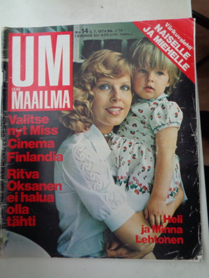 Uusi Maailma Nro 14/1974 (20.3)