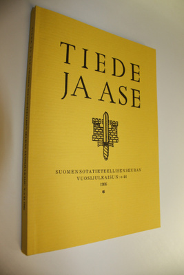 Tiede ja ase 1986 : Suomen sotatieteellisen seuran vuosij...