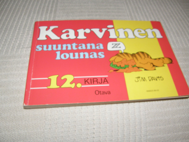 Jim Davis Karvinen suuntana lounas 12.kirja