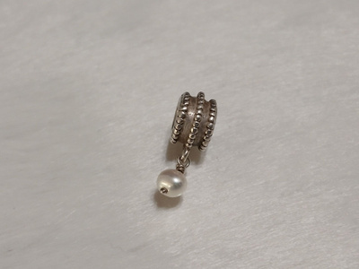 Hopea Pandora hela Beveled Drop June Pearl Dangle Birthstone