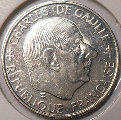 France. 1 franc 1988.