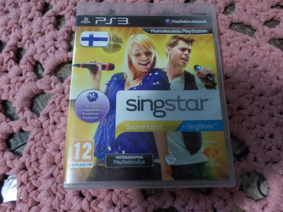 PS3 Singstar Suomihuiput. CIB
