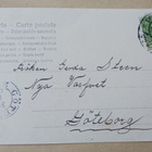 Lapset poimimassa omenoita tynnyriin, väripk, p. 1903 - pikkukuva 2