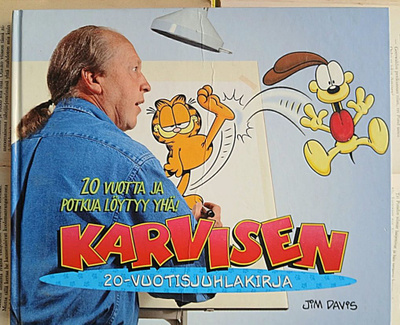 Jim Davis - Karvisen 20-vuotisjuhlakirja (sid.)