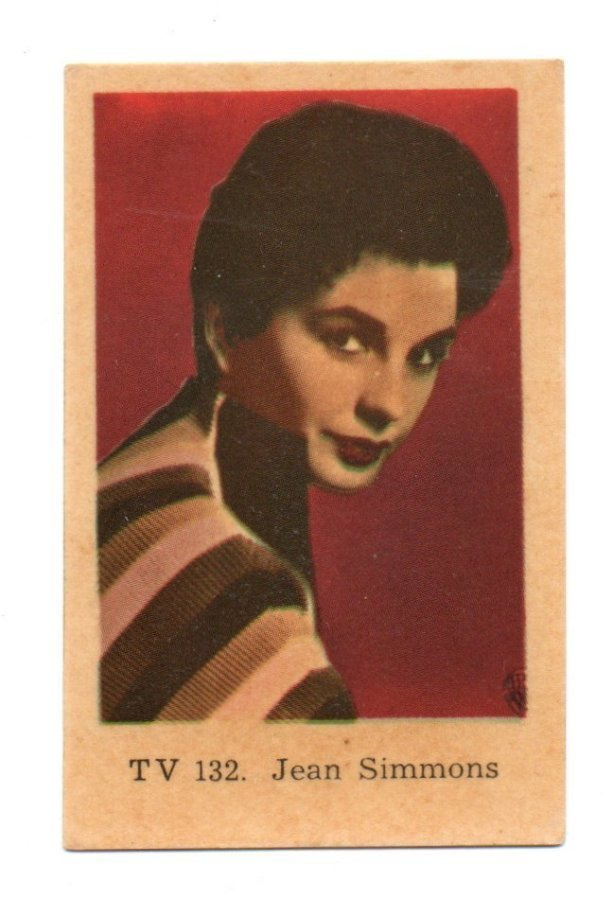 Purkkakuva TV n:o 132 JEAN SIMMONS