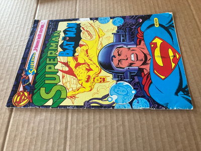 SUPERMAN BATMAT 1985 SAKSA