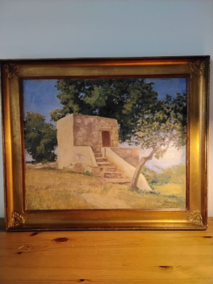 Werner von Hausen 1929, öljy paneelilla