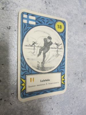 KERÄILYKORTTI BERLIININ OLYMPIALAISTA 1936