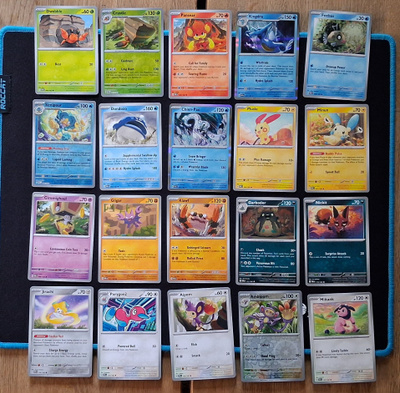 Pokemon kortit 20kpl (#21 Paradox Rift)
