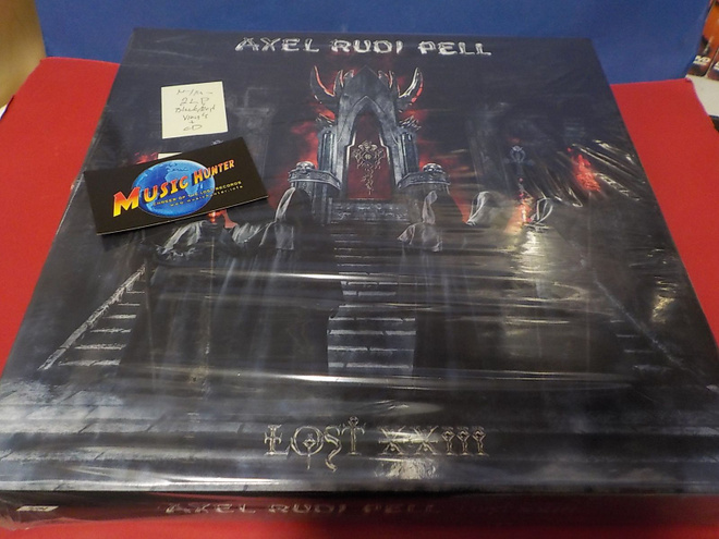AXEL RUDI PELL - LOST XXIII M-/M- 2LP+CD BOKSI