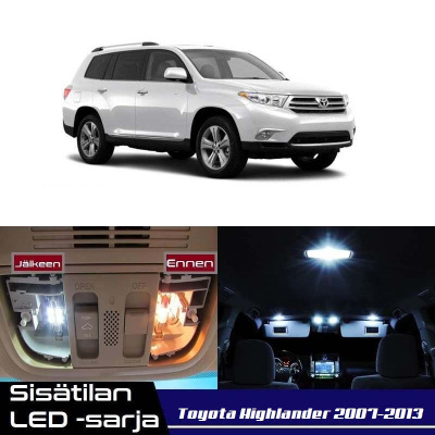 Toyota Highlander (XU40) Sisätilan LED-sarja 13-