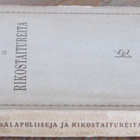 Joseph Gollomb: Salapoliiseja ja rikostaitureita. 140 s. - pikkukuva 3