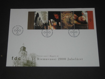 FDC Suomi 2000 Kirkon riemuvuosi vihko 51