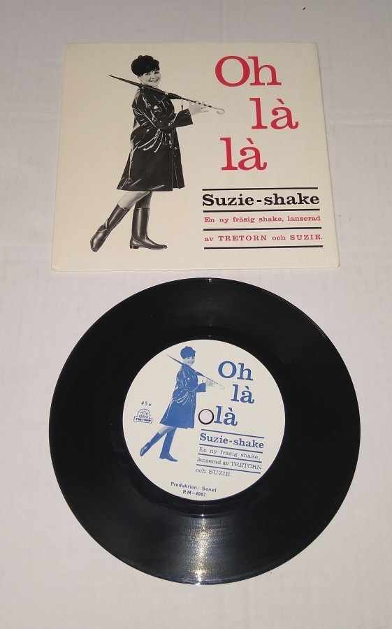 SUZIE SHAKE OH LA LA OHUT MAINOS SINGLE 7"