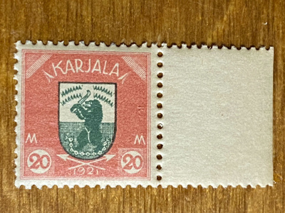 KARJALA 1922 20 PENNIÄ**