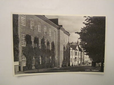 VANHA Postikortti Lahti 1950-l Alkup.Mallikappale