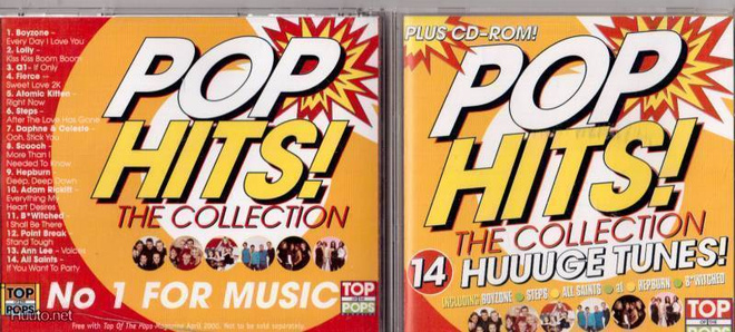 Pop hits The Collection 14 huuuge tunes