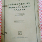 Itä-Karjalan ja Kuollan Lapin kartta v.1918 - pikkukuva 1