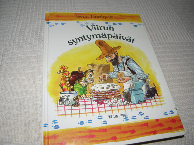 Sven Nordqvist Viirun syntymäpäivät