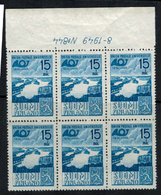 1949 UPU nro-6lo   ++