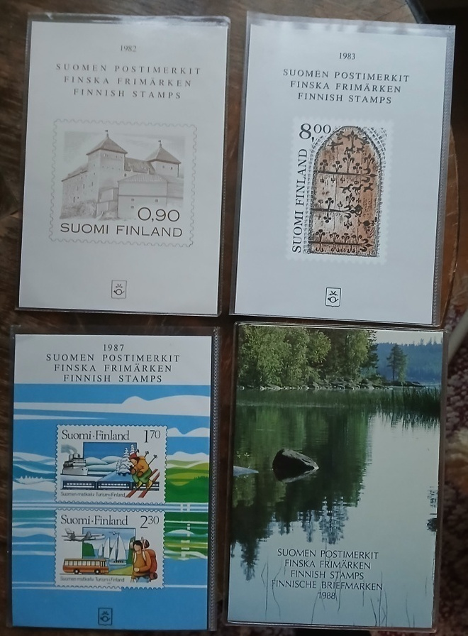 Suomen vuosilajitelmat 1982 , 1983 , 1987 ja 1988