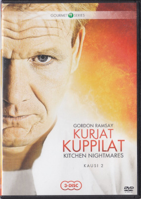 Gordon Ramsay: Kurjat kuppilat (Toinen kausi 3-disc DVD)