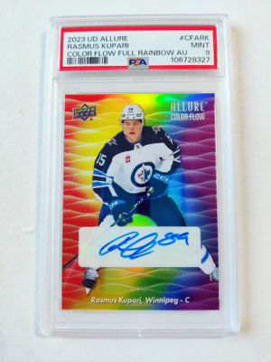 Rasmus Kupari - 23-24 UD Allure Color Flow Full Rainbow AU