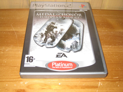 Medal of Honor European Assault Ps2