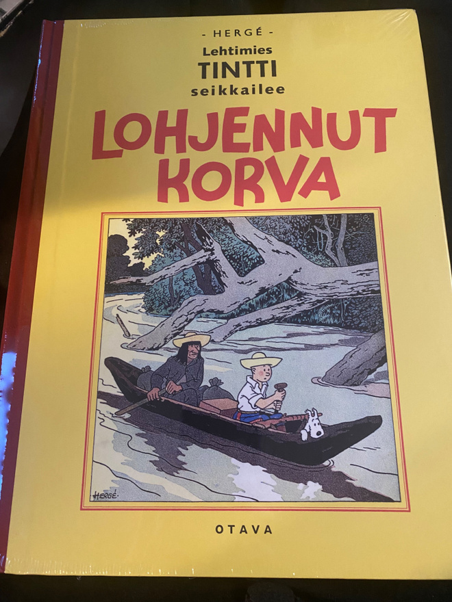 Lehtimies Tintti seikkailee: Lohjennut korva